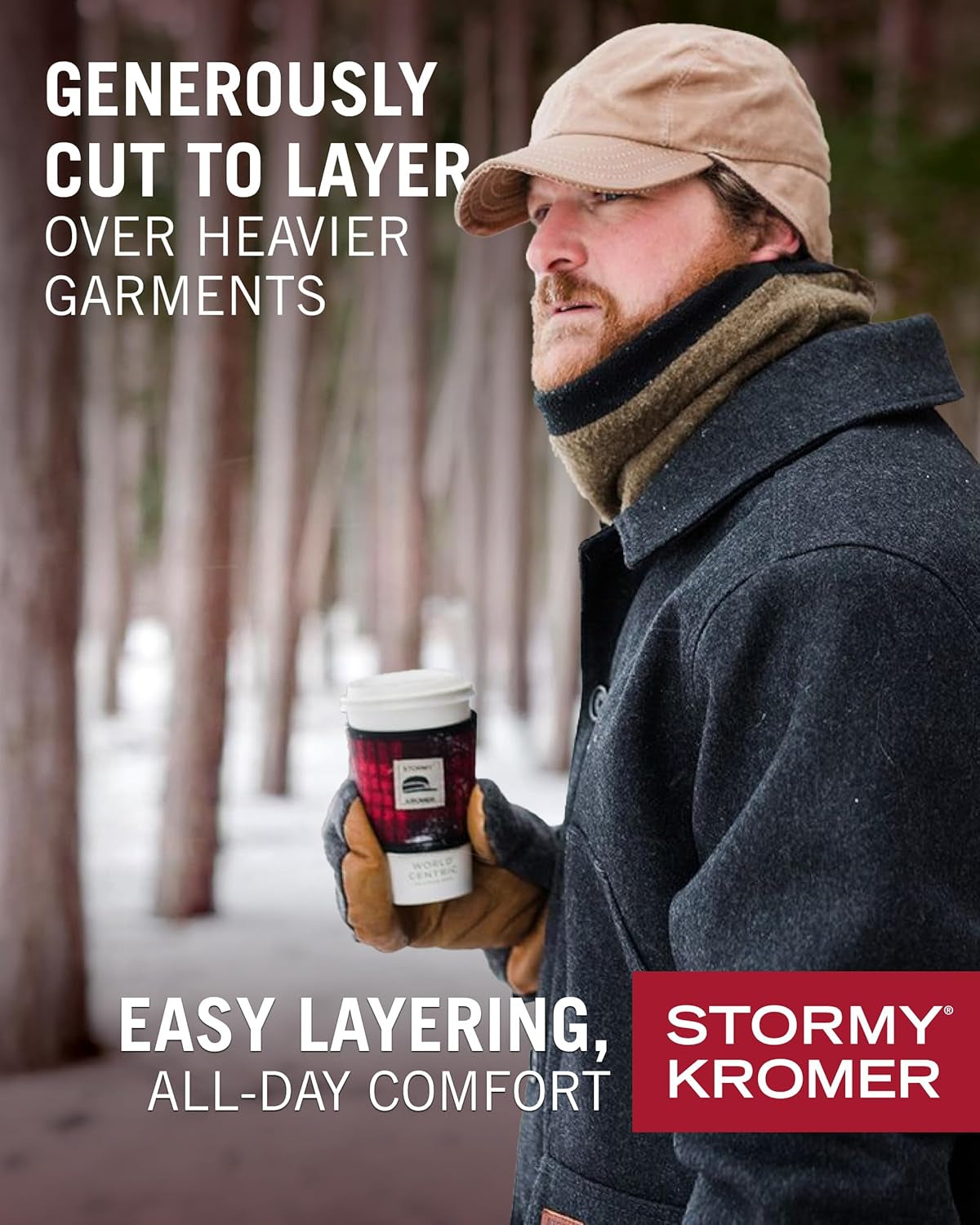 Mackinaw Coat - Outerwear Men'S Flannel Jacket, Wool Coat for Men